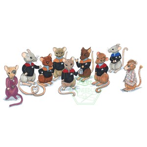 Star Trek: Voyager Mice Print - A4