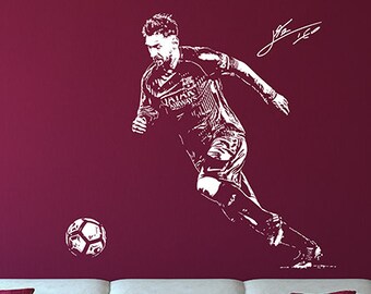 Lionel Messi Argentinien Fussball Fussball Spieler Mittelfeld Etsy