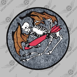 Squadron Sticker - 528th Fighter Bomber USAF Historic WWII Air Force Military Insignia Emblem Logo Vinyl Window Sticker Decal