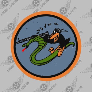 Squadron Sticker - 364th Fighter Squadron USAF Historic WWII Air Force Military Insignia Emblem Logo Vinyl Window Sticker Decal