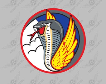 Replica 79th Fighter Squadron Flying Tigers Patch - 23vew