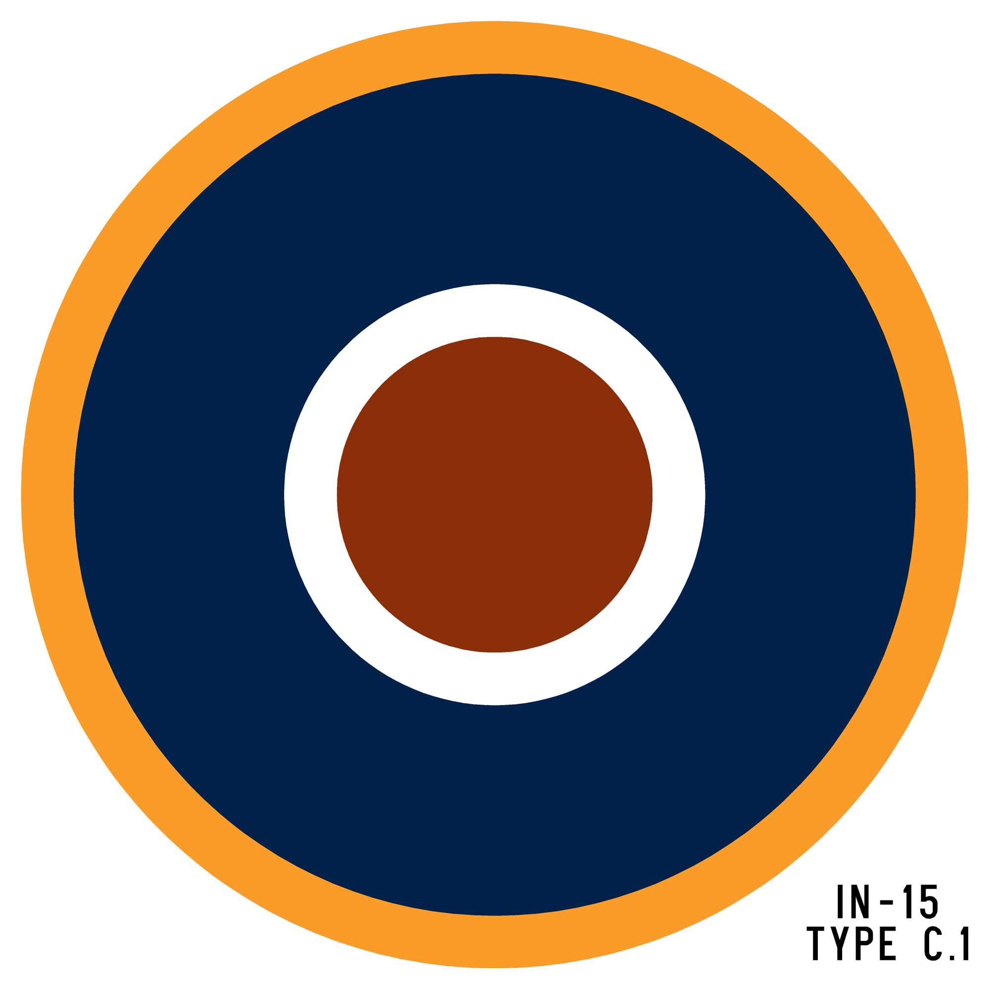 Royal Air Force RAF Insignia | Type C.1 Roundel | RAF British Air 