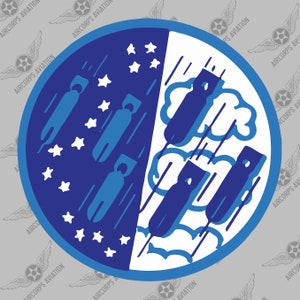 Squadron Sticker - 475th Bomber Squadron USAF Historic WWII Air Force Military Insignia Emblem Logo Vinyl Window Sticker Decal