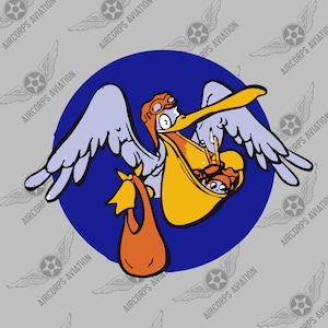 Squadron Sticker - 25th Troop Carrier USAF Historic WWII Air Force Military Insignia Emblem Logo Vinyl Window Sticker Decal
