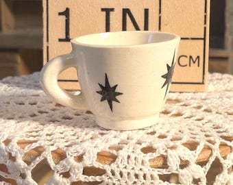 One of a Kind | Bubble Glaze | Miniature Ceramic Mug | Hand-Made | Sparkle