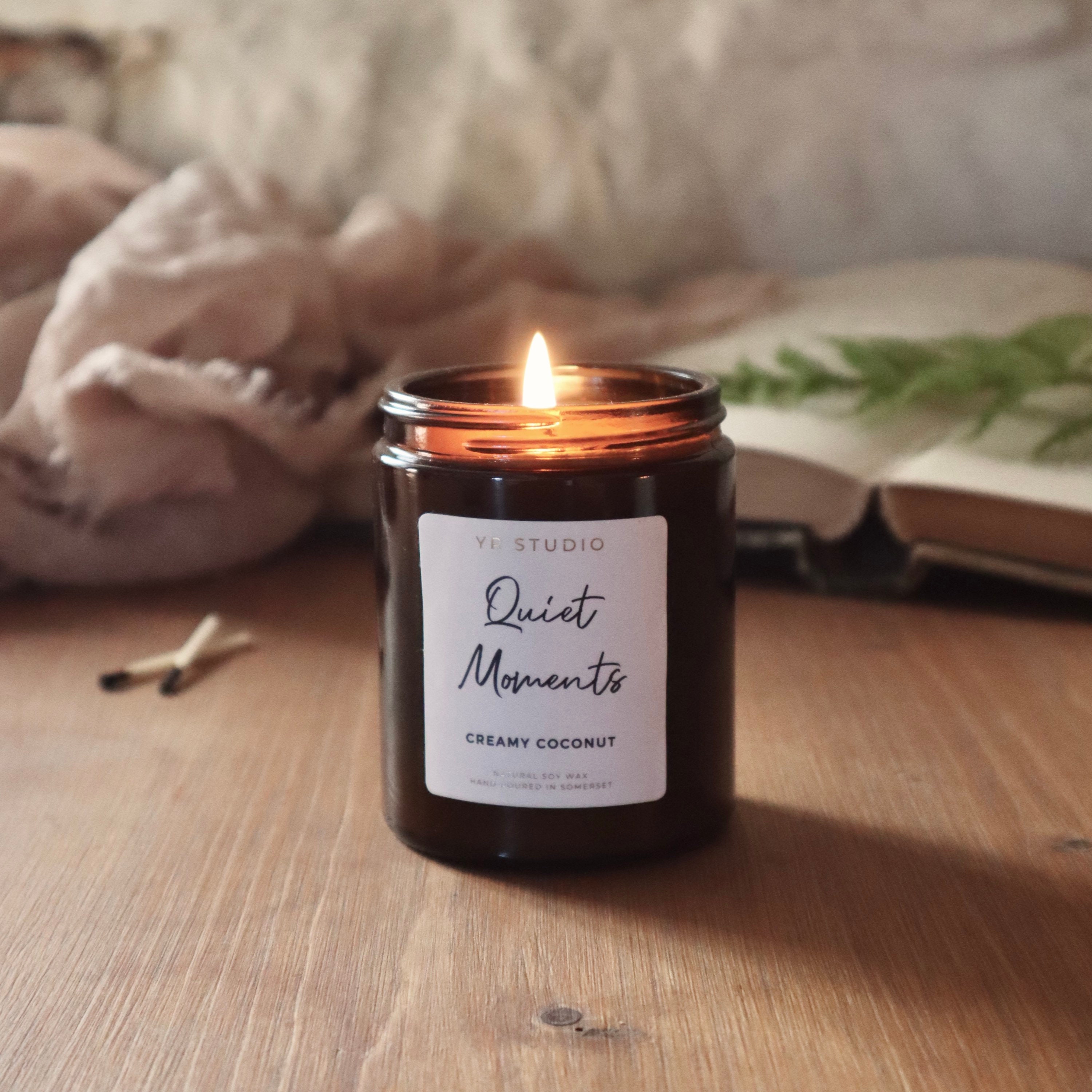 Calming candle scented soy calm gift relaxing ritual Etsy