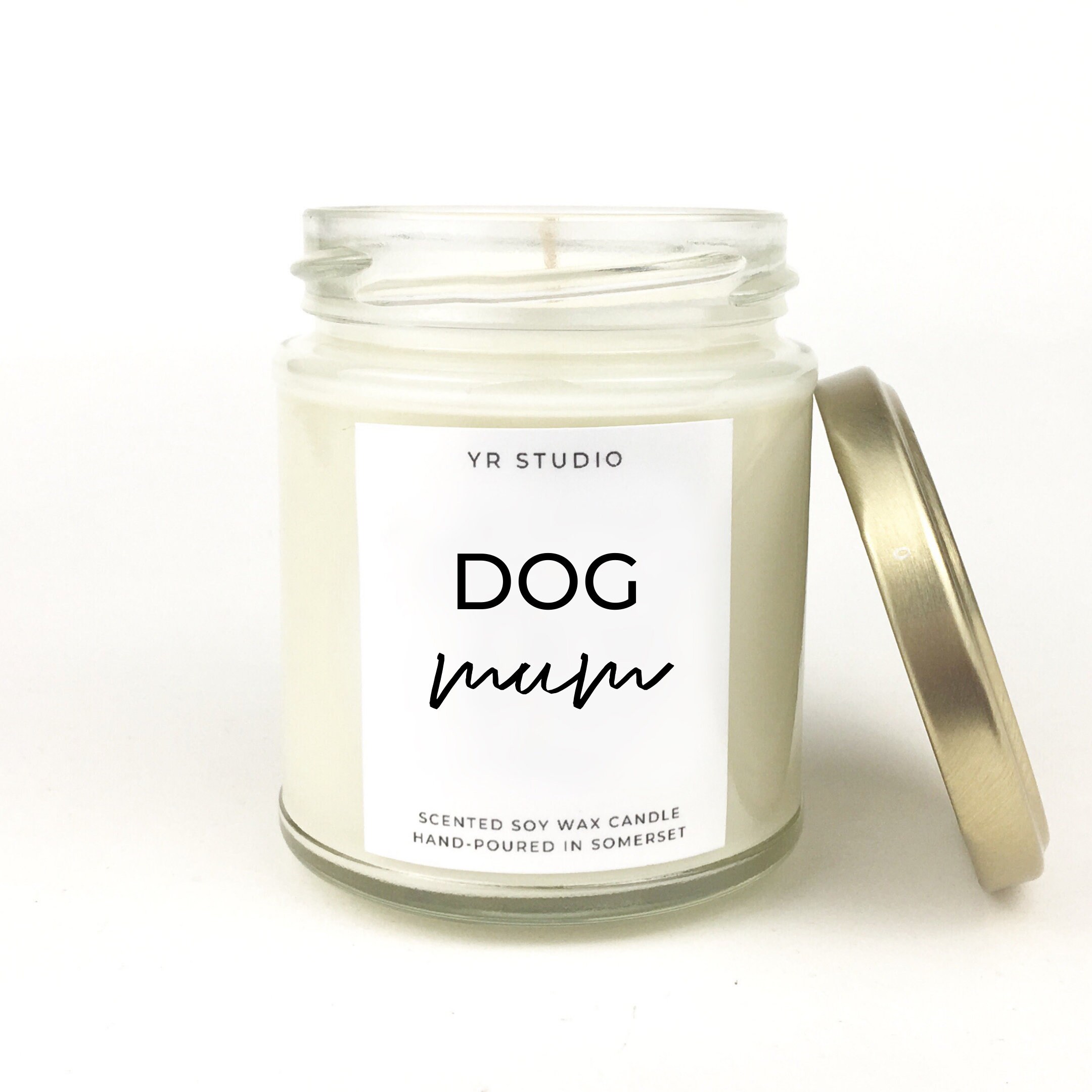 Dog Mum candle gift dog mom gift from your dog dog lover Etsy