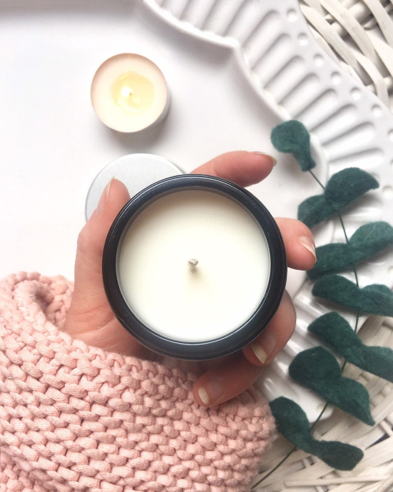 Calming Candle Scented Soy Calm Gift Relaxing Ritual Etsy UK