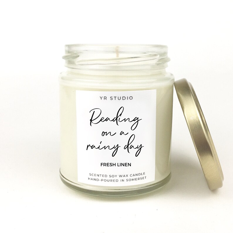 Book inspired candles UK Bookish candle themed candles Etsy