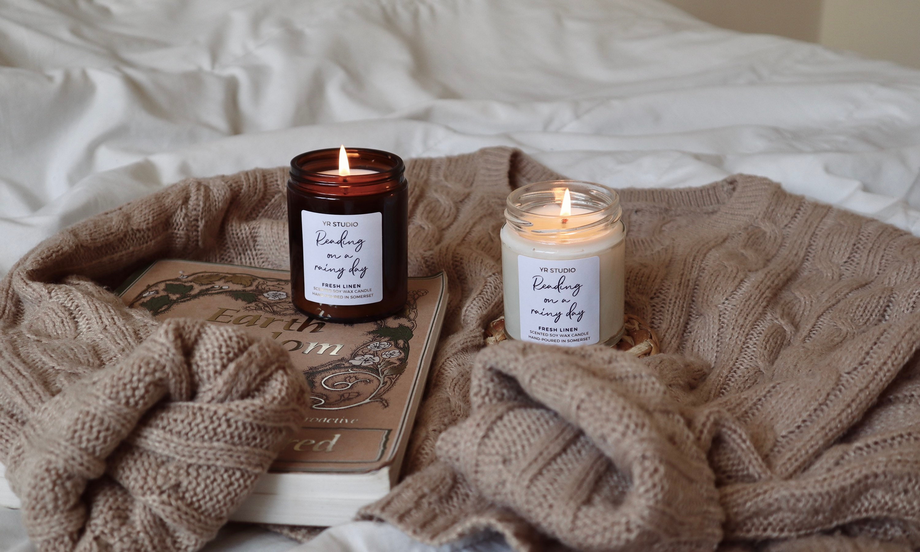 Book inspired candles UK Bookish candle themed candles Etsy