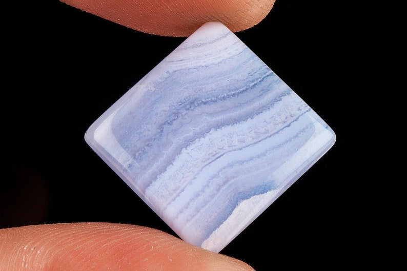 Blue Lace Agate Cabochon Natural Gemstone Cabochon For Jewelry Making Designer cabochon Jewelry supplies Wholesale Unique Cabochon