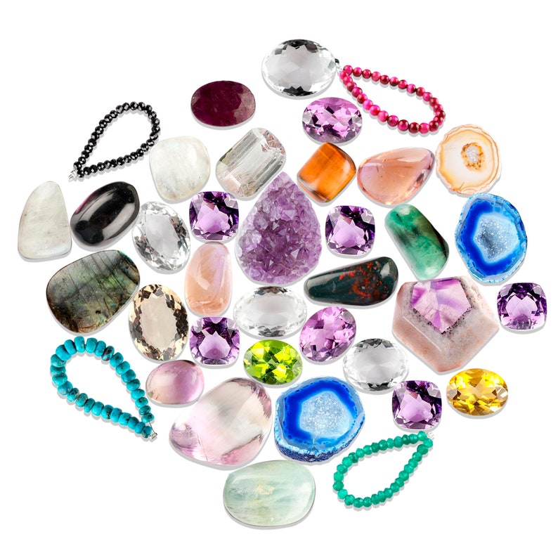 Mystery Bag Multi Gemstone Loose Supply for Jewelry Making Etsy