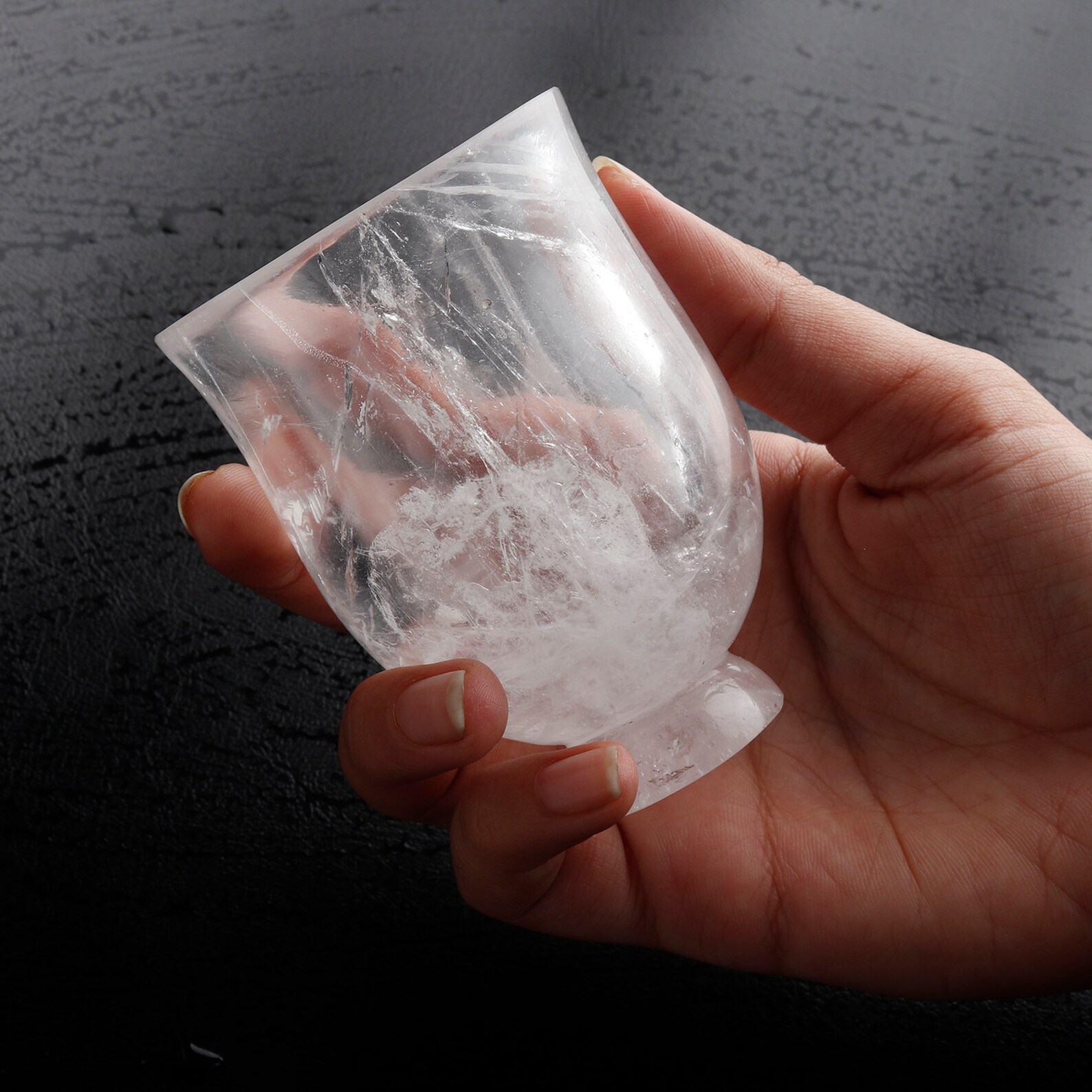 Natural Quartz Decorative Glass For Barware Crystal Quartz Etsy