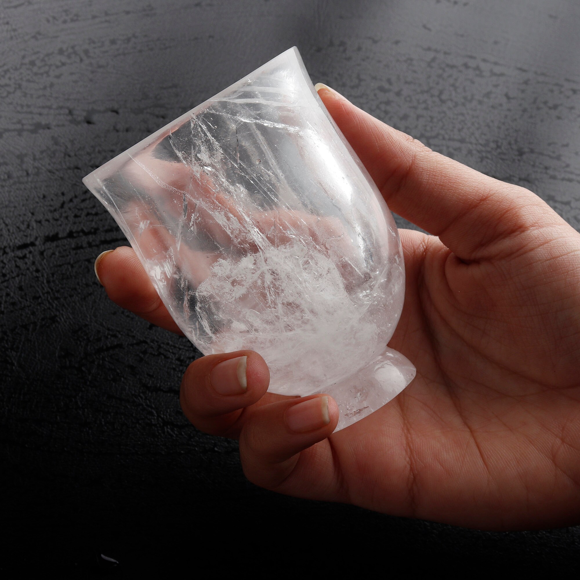 Natural Quartz Decorative Glass For Barware Crystal Quartz Etsy