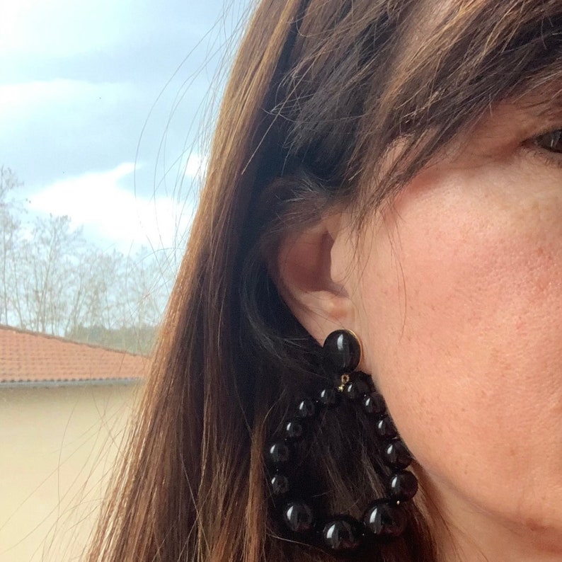 great model Donna vintage earrings