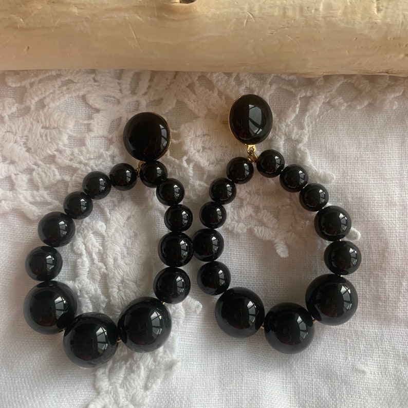 great model Donna vintage earrings