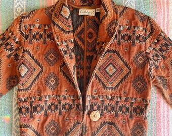 western blanket coat