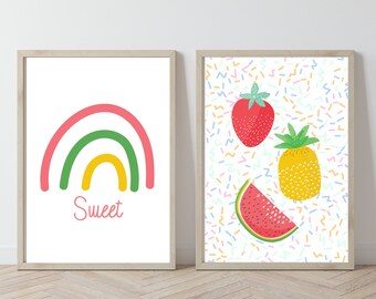fruit themed nursery