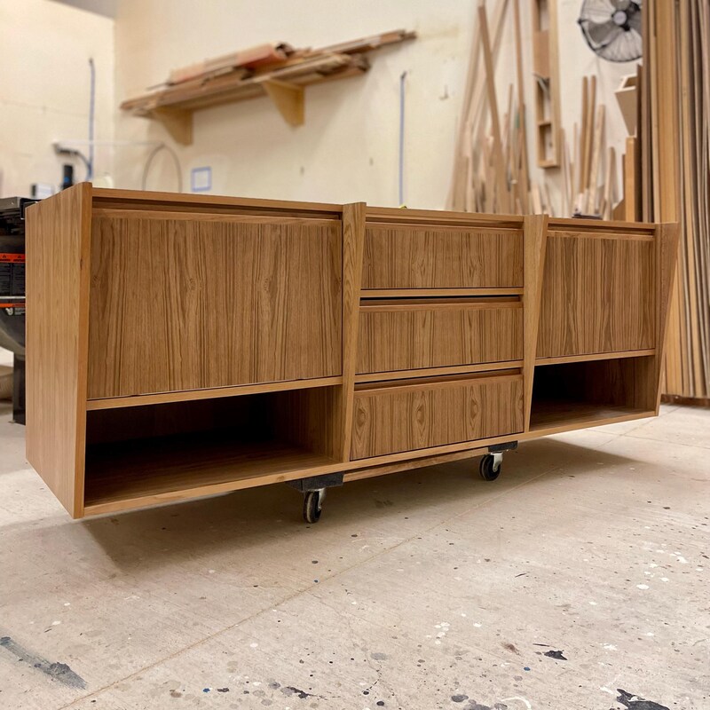Mid Century Bathroom Vanity - Etsy
