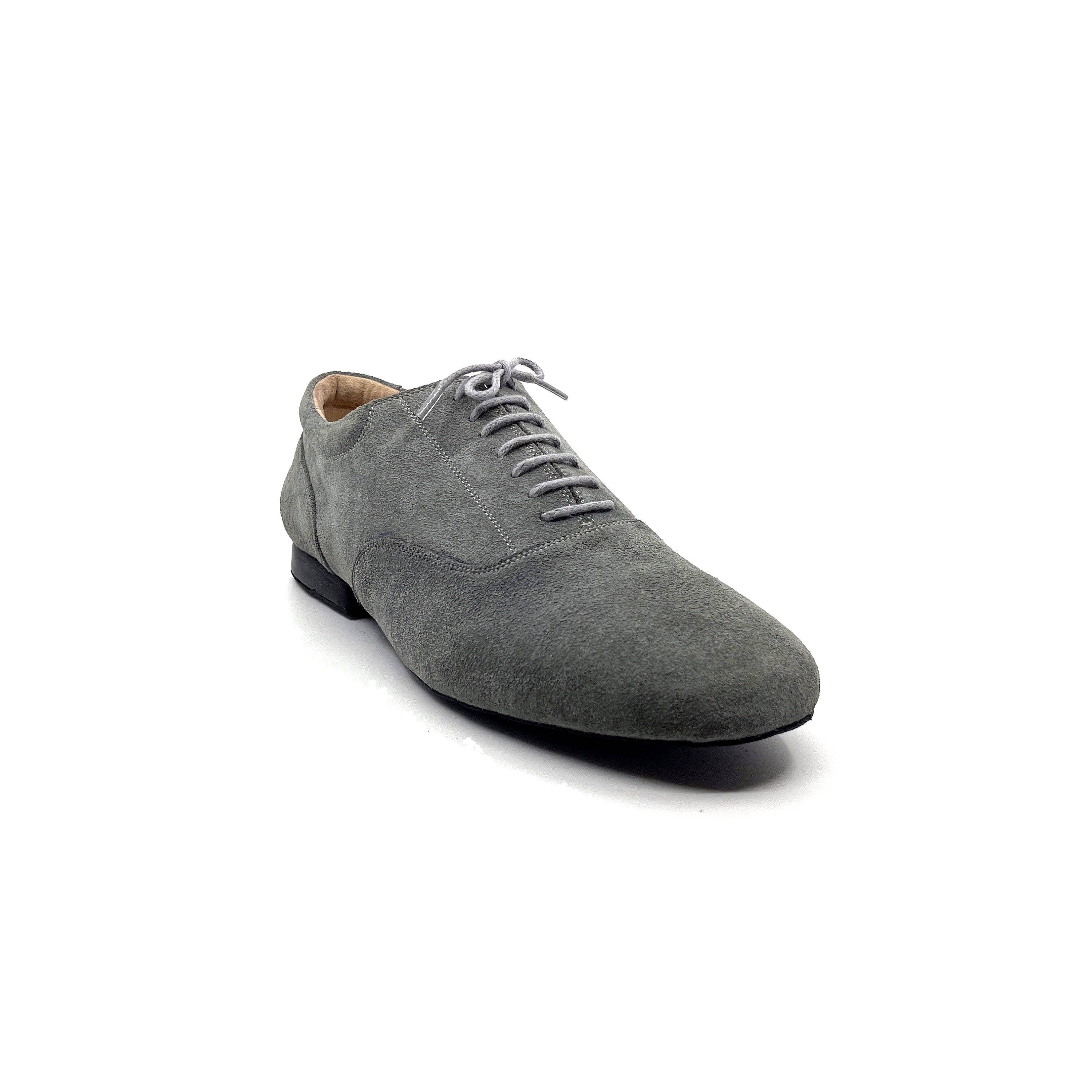 NEO TANGO アルゼンチンタンゴシューズ　グレー　6 Movimiento Zapateo Gray Suede Handmade Men Classic Argentine Tango