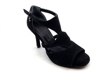 Movimiento Fantasia Black Premium Suede Handmade Women's Argentine Tango Shoe - MOVW203