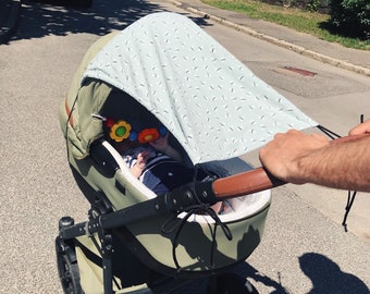 extendable sun shade for stroller