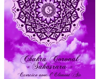 Chakra Coronal Exercise and Digital Air Format Element - Etsy