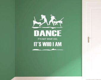 Hip Hop Dance Wall Art Decal B-girl Studio Decor Break 