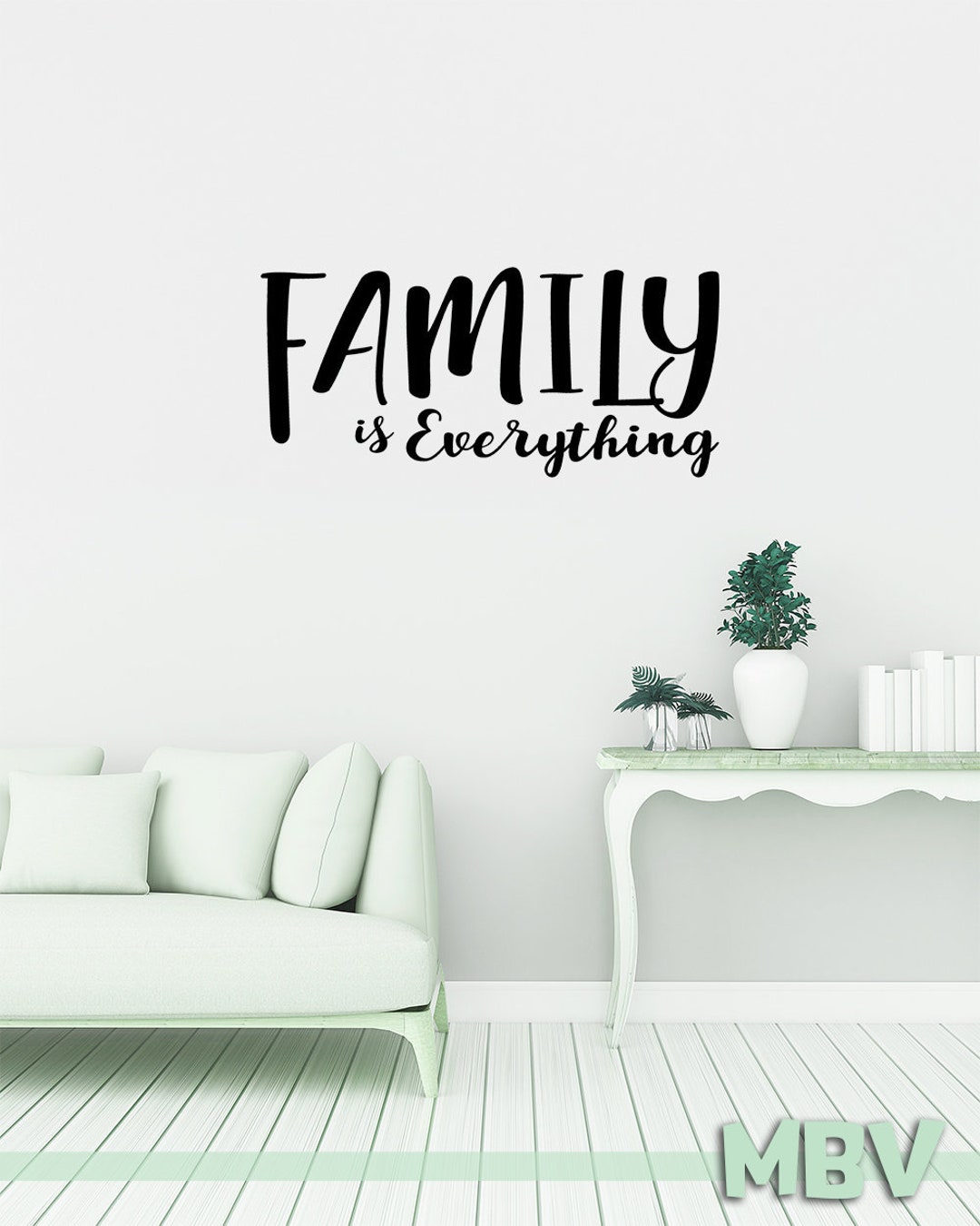 Family is Everything Decal Family Wall Quote Family Wall - Etsy