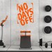 No Days Off Gym Wall Vinyl Decal Training Motivational Quote - Etsy