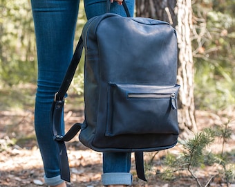 Travel backpack women, Handmade backpack leather, Womens backpack large, Leather backpack for women, Engraved backpack, Laptop backpack