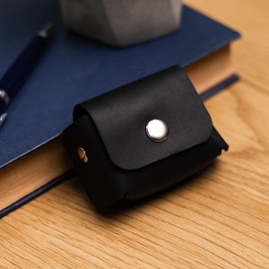 Estuche de cuero para cinturón EDC, Cartera de cuero para cinturón, Monedero, Mini estuche de cuero, Tarjetero pequeño, Organizador de cinturón EDC, Estuche para cinturón para hombre