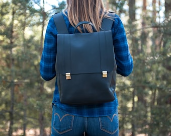 Leather backpack women satchel, City backpack, Work backpack for women, Leather backpack women purse, Womens backpack for school
