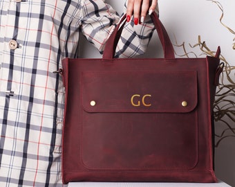 Bolso satchel de cuero para mujer, bolso para computadora portátil para mujer, bolso de trabajo, bolso de trabajo de cuero para mujer, bolso de cuero, bolso para computadora, bolsos de satchel, bolso de satchel para mujer