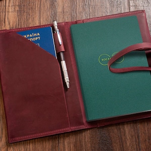 Funda de piel para libreta rellenable, Funda para libreta A5, A6, Funda Rocketbook executive, Funda para diario, Funda para diario tamaño carta us