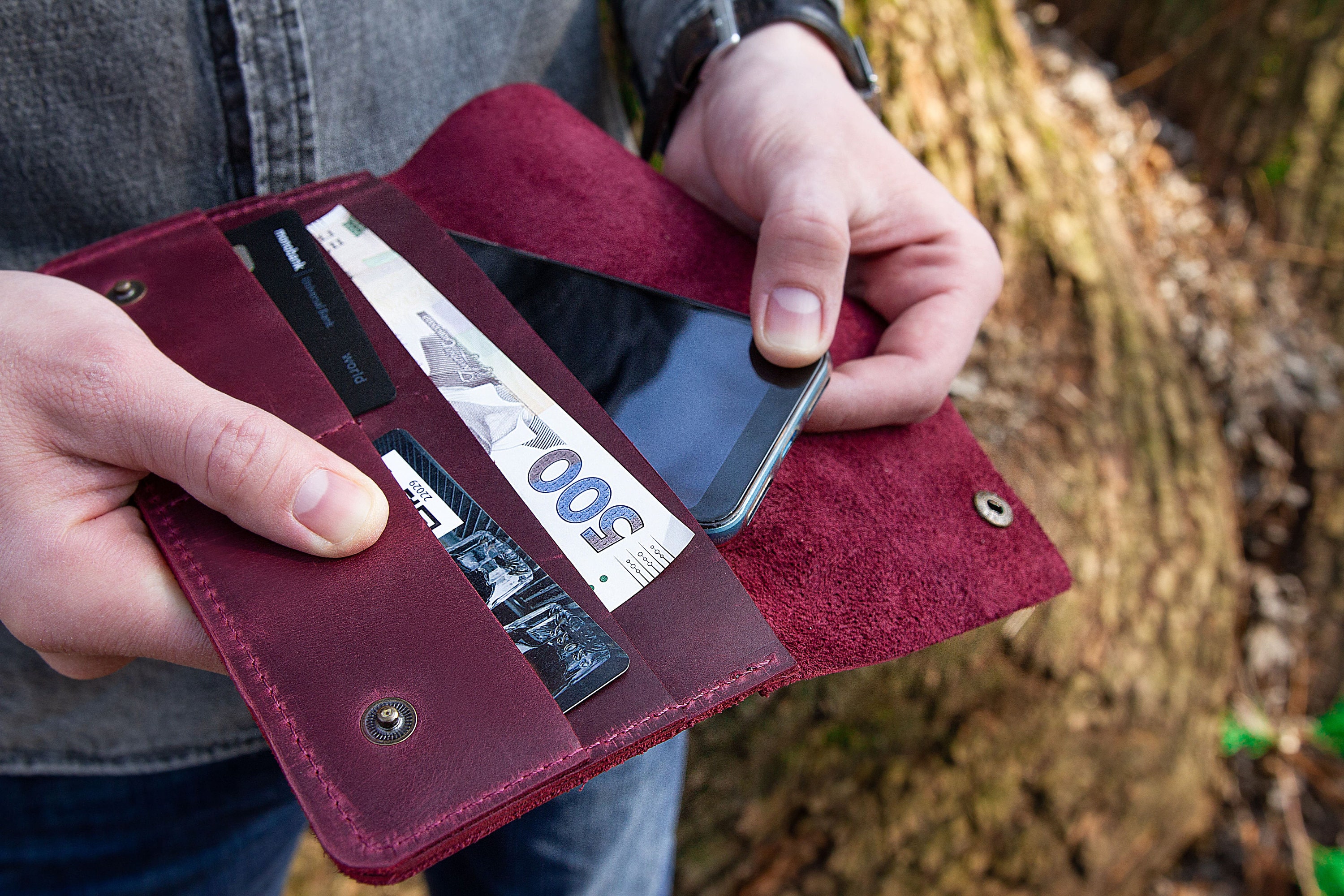Wallet Women Leather slim Wallet Women ladies Leather Wallet