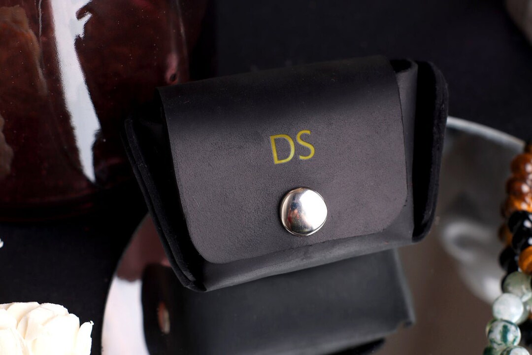 Leather Belt Coin Holder,coin Purse for Him,leather Belt Pouch,coin