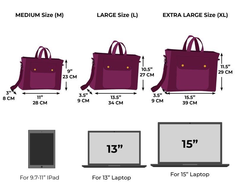 Leather laptop bag women with zipper, Monogram laptop bag women, Womens laptop bag 15 inch, Laptop handbag, Large handbags for women image 6