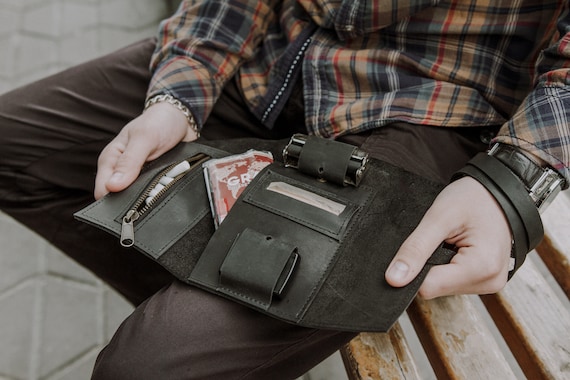 rolling tobacco accessories Genuine Leather Tobacco Pouch,tobacco Case,rolling Tobacco Pouch,tobacco  Accessories,handmade Tobacco Pouch,brown Tobacco Pouch