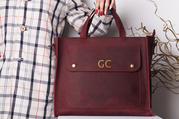 Monogrammed work bag best sale