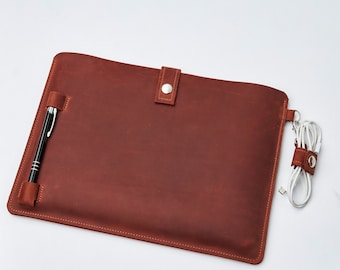 Funda para MacBook Pro de 16 pulgadas, funda de cuero para portátil, funda para MacBook, funda para MacBook Air de 13 pulgadas (2019), funda para MacBook Pro de 13 pulgadas, funda para MacBook Pro de 15 pulgadas, funda para MacBook Pro