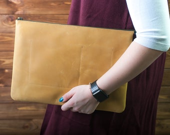 Leather folder a4,Leather portfolio a4 for women,A4 document holder,Paper case,Personalized leather folder,Business folder