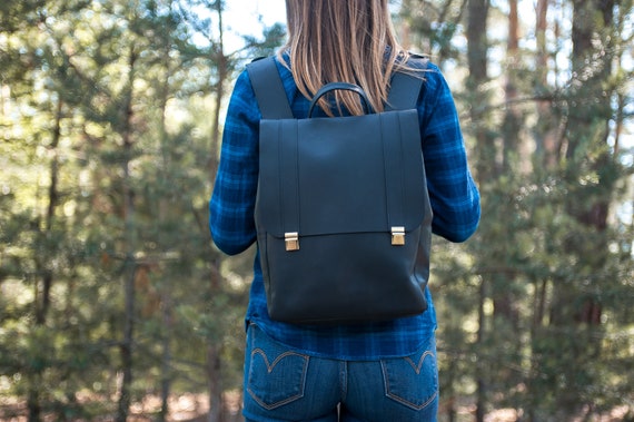 Mochila de mujer, Mochila para el trabajo, Mochila para estudiar, Mochila  para viajar, Regalo para ella, regalo, Mochila de cuero -  España