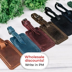 Leather luggage tag,Personalized leather luggage tag,Luggage tag leather,Custom luggage tag,Luggage tags and passport holder personalized