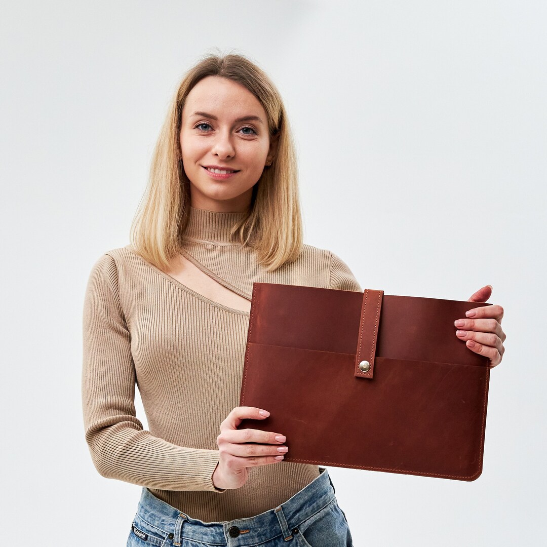 Leather MacBook Pro 14 Sleeve Custom MacBook Pro Case 14 Etsy
