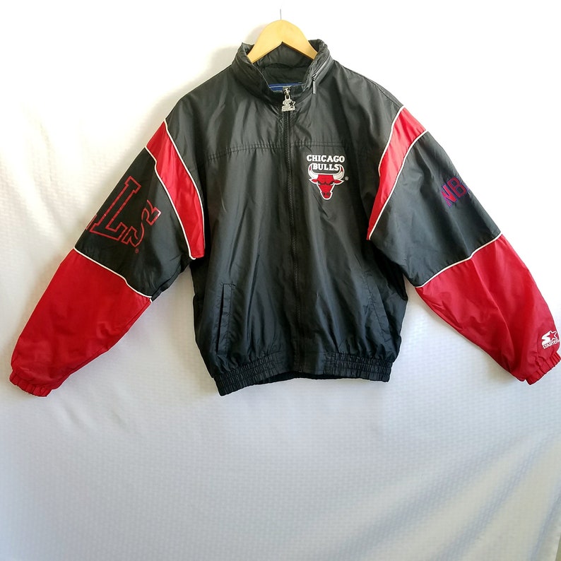 bulls windbreaker jacket
