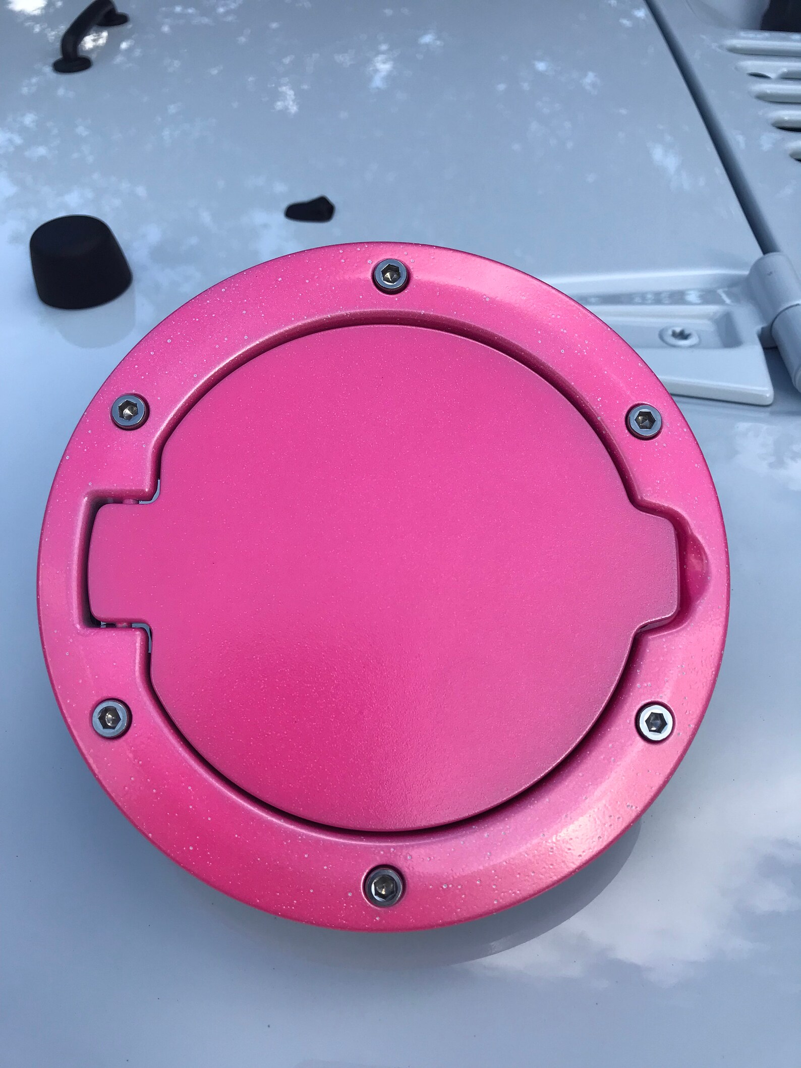 Jeep Wrangler accessories Sassy Vein pink gas cap Jeep JK JKU Etsy