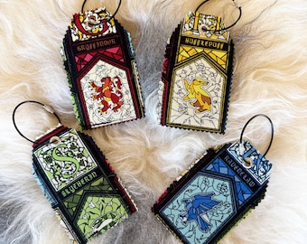 HARRY POTTER - House - Fabric Luggage Tag - Travel gifts - Wanderlust