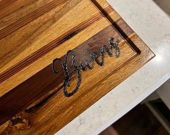 Custom Cutting Board | Personalized Cutting Board | Wedding Gift | Housewarming Gift | Gift For a Couple | Chef Gift | Kitchen Accessories