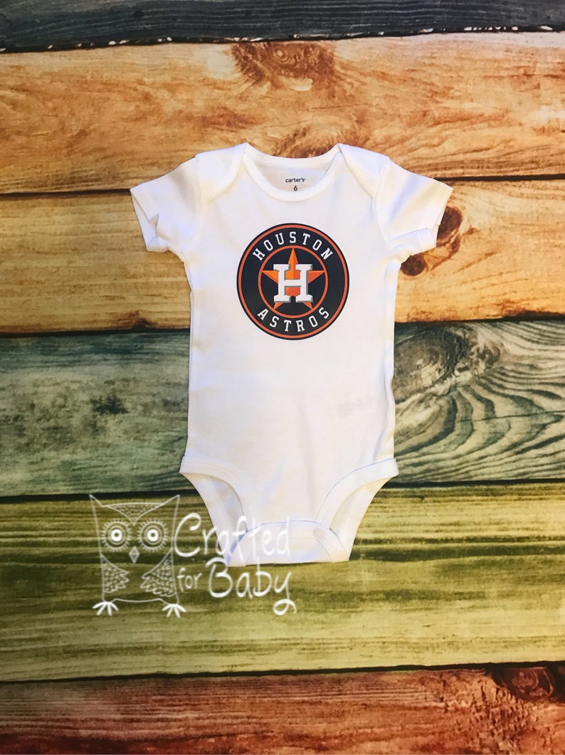 Houston Astros Baby Bodysuit Toddler Child Youth Adult Shirt Etsy